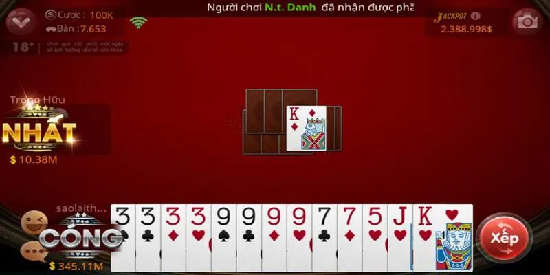 Xếp bài khoa học giúp đánh chuẩn xác